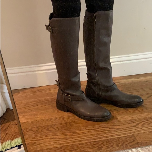 Enzo Angiolini Women’s Leather Riding Boots - Picture 8 of 13